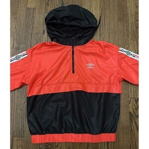 Umbro Women's Hibiscus Quarter Zip Pullover Jacket Size M